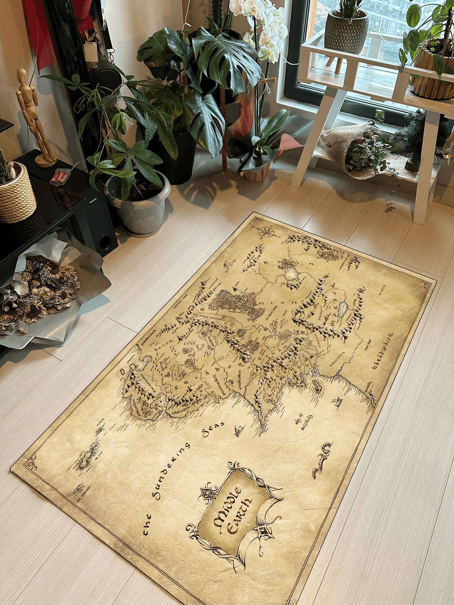 Middle Earth Harita Halı