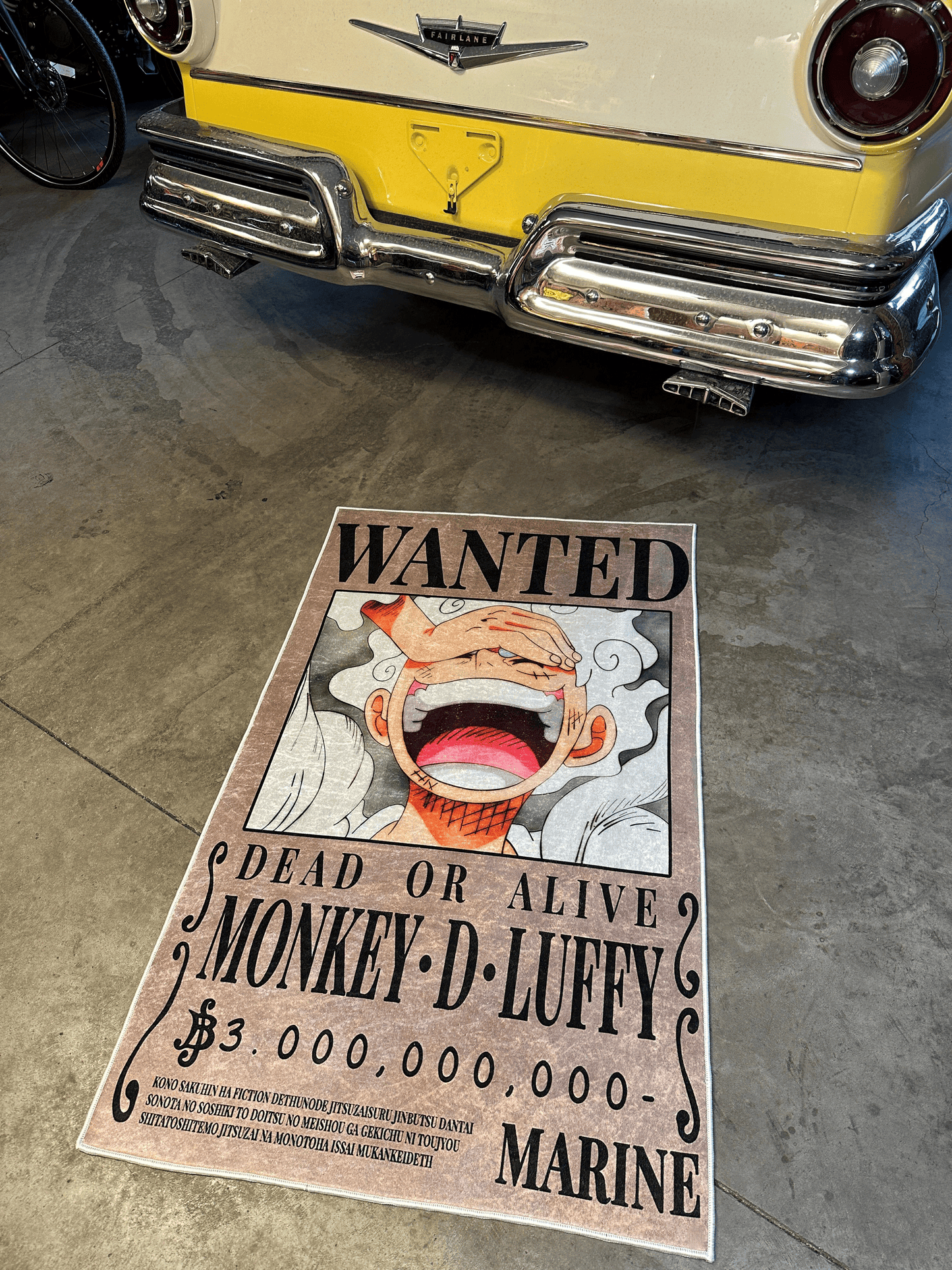 One Piece Monkey D Luffy Ethnic Carpet