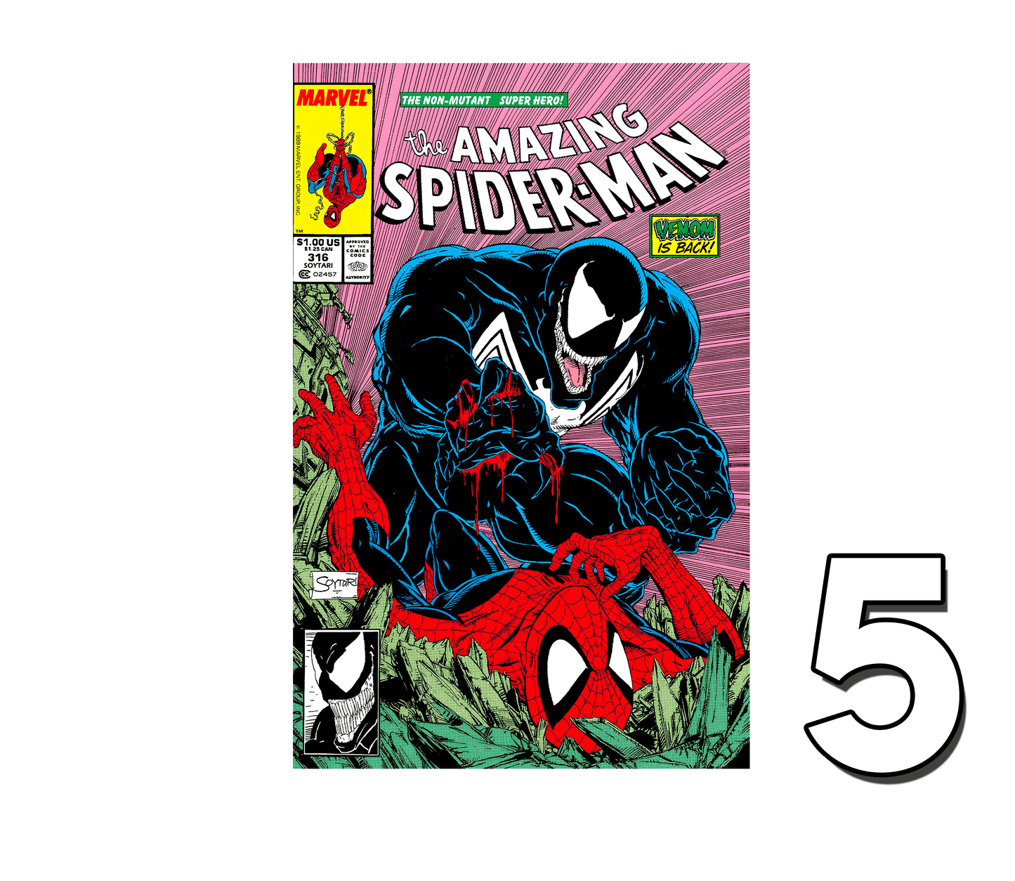Spider T-Shirt & Rug Bundle