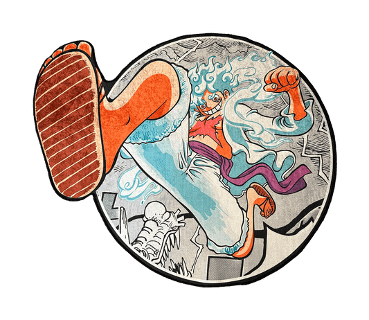 One Piece Monkey D Luffy Gear 5 Carpet