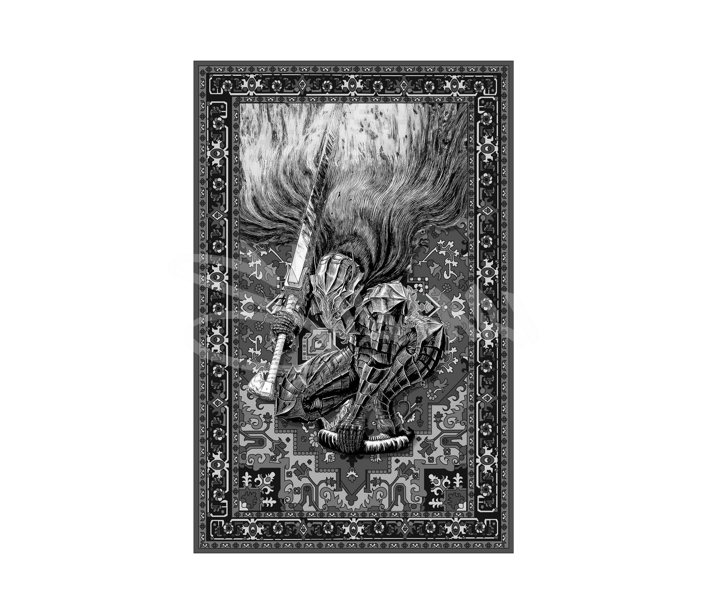 Berserk Guts Halı