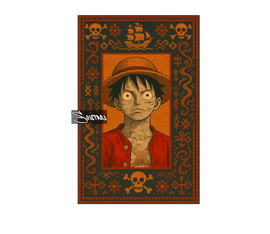 Motifli Luffy Halı