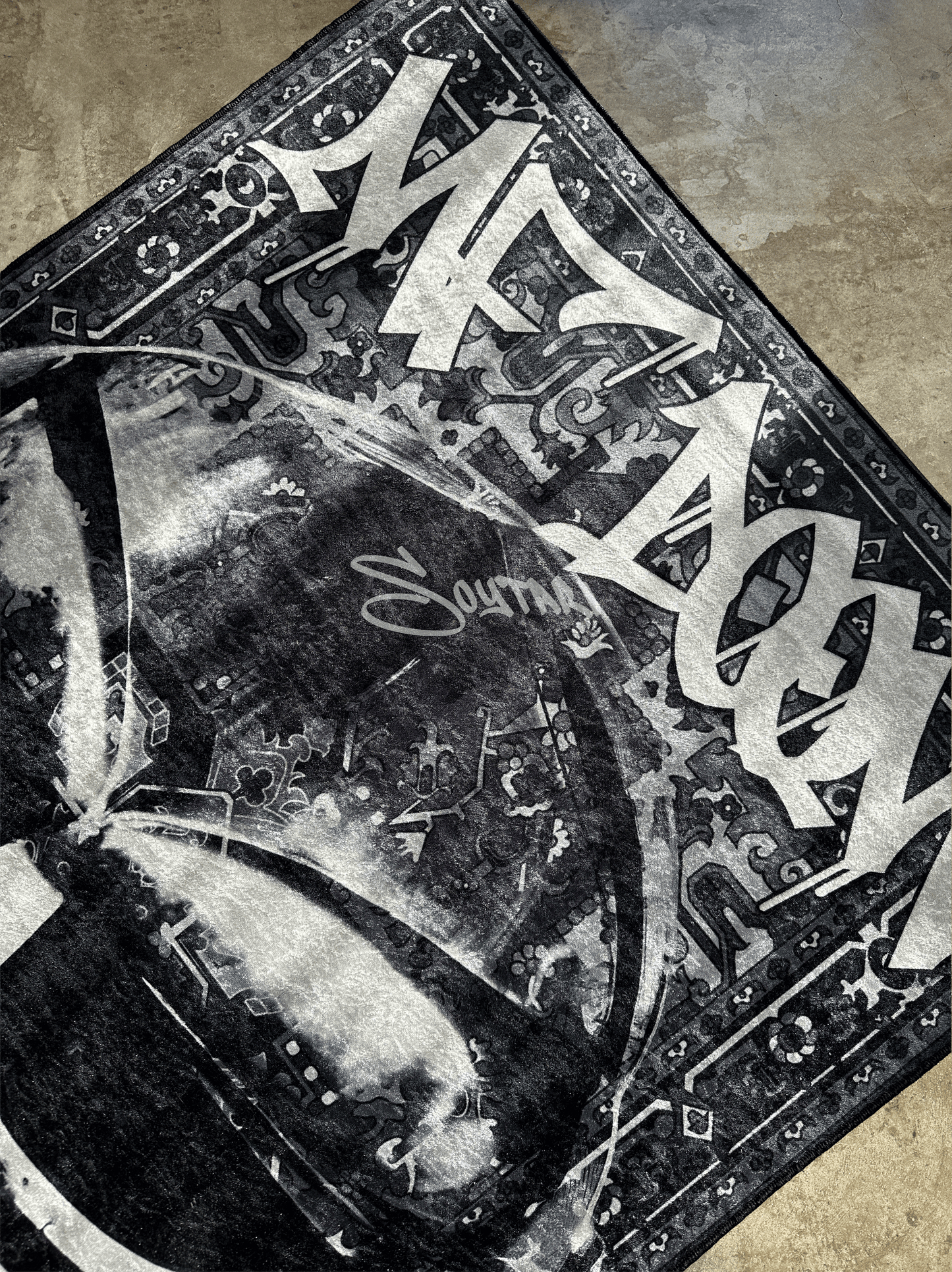MF DOOM Graffiti Rug