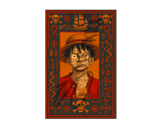 Motifli Luffy Halı