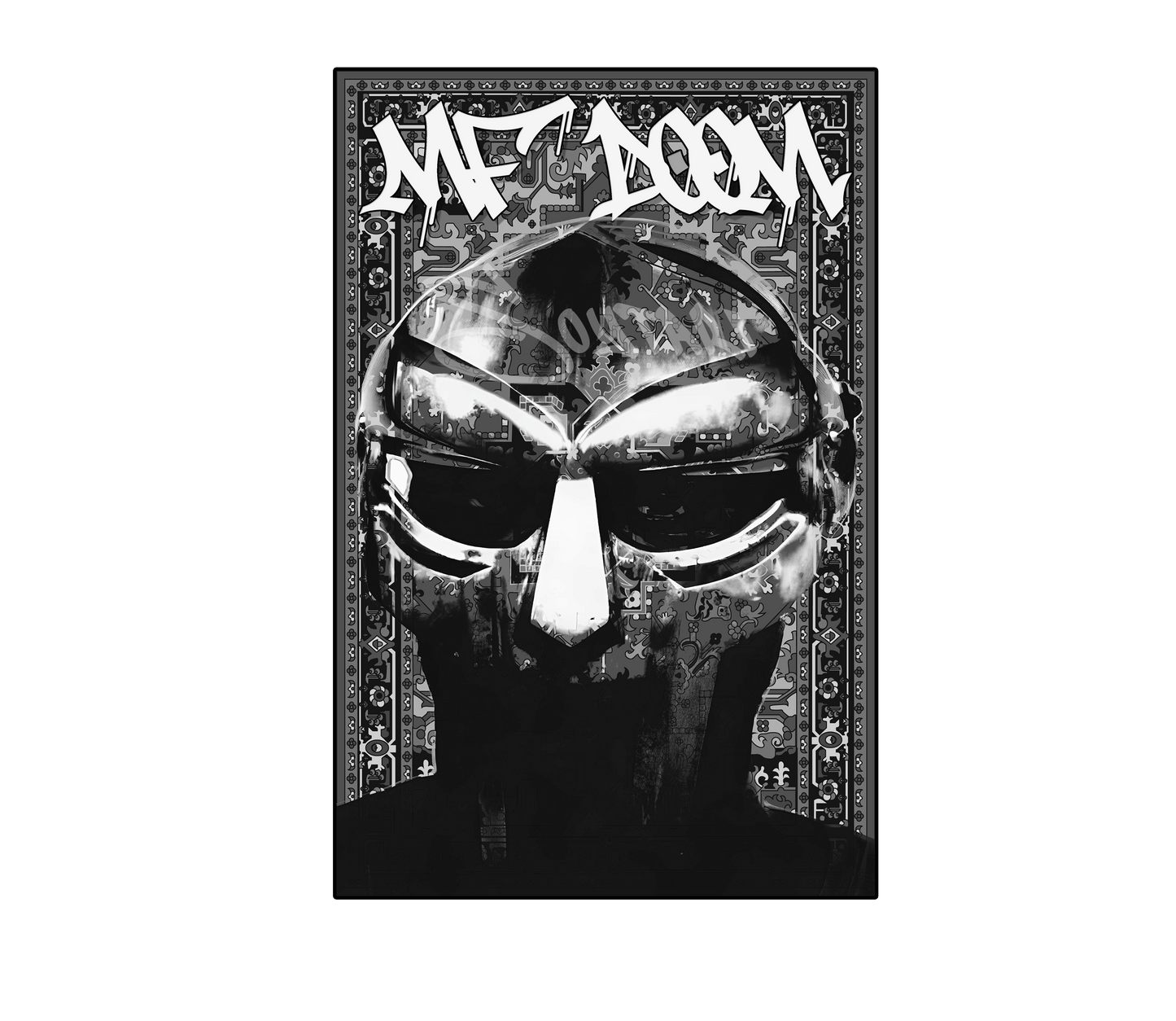 MF DOOM Graffiti Rug