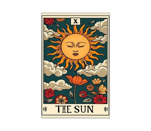 The Sun Tarot Kart Halı